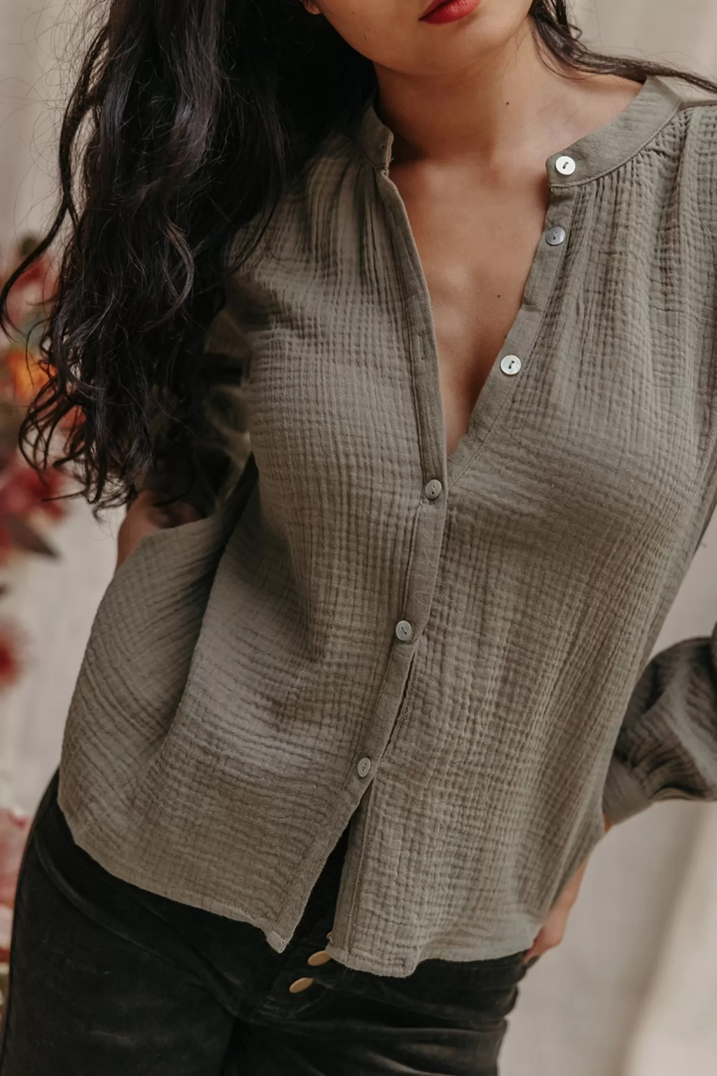 Best Sale Blouse MANDINE Chemise, Blouse, Tunique