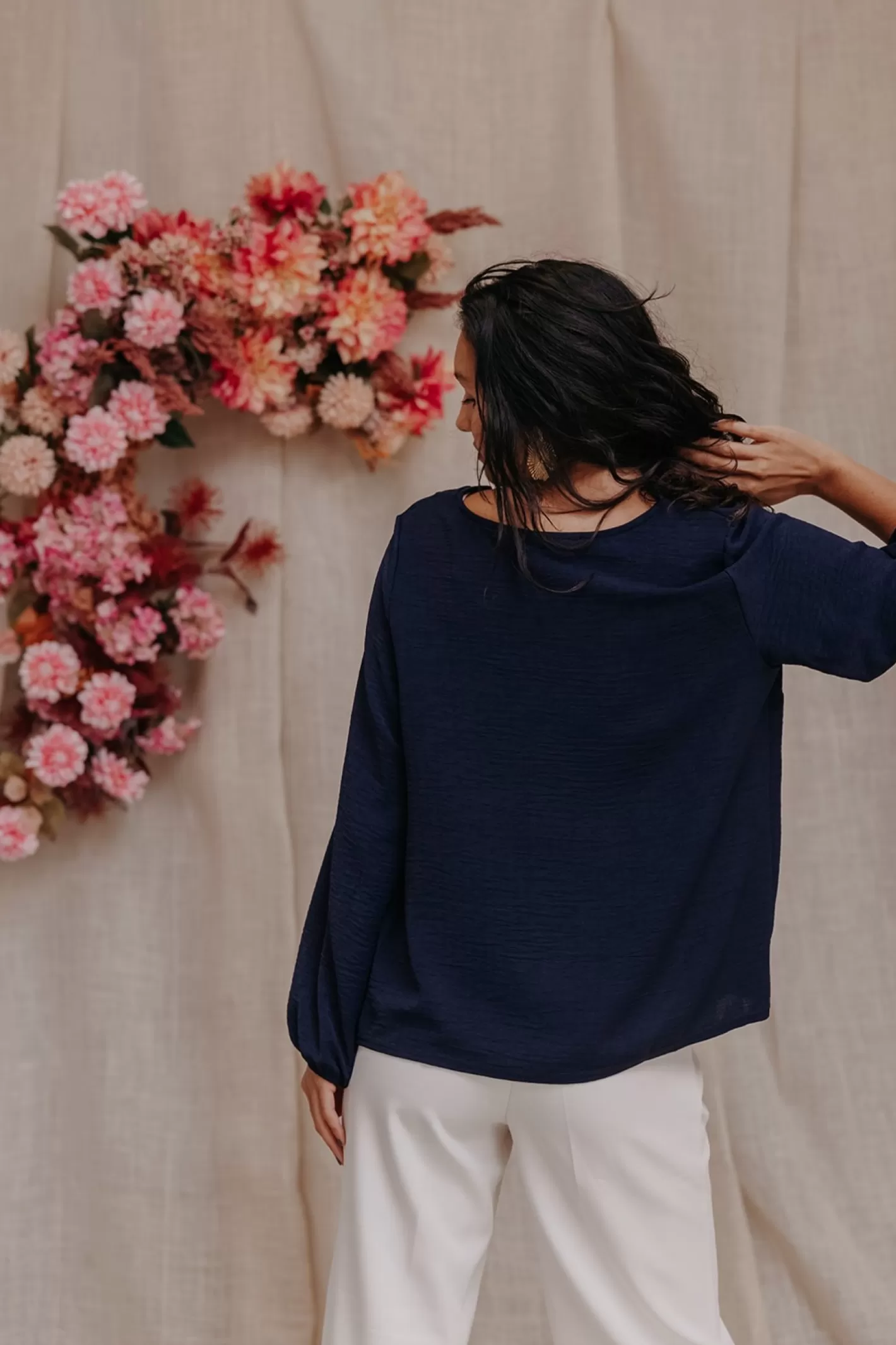 Store Blouse NACRE Chemise, Blouse, Tunique