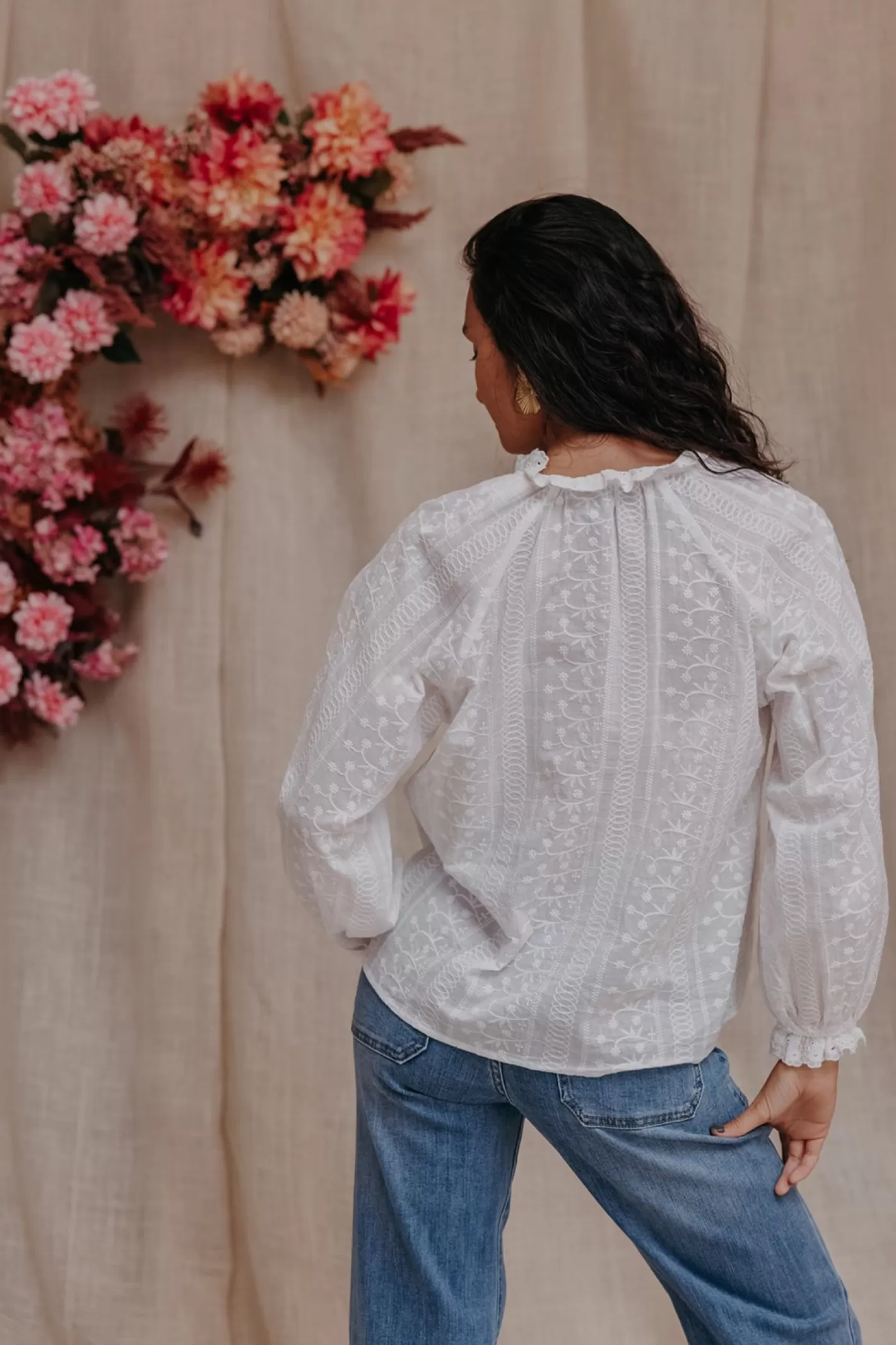 blouse_trecylia_2.webp Flash Sale Blouse TRECYLIA Chemise, Blouse, Tunique