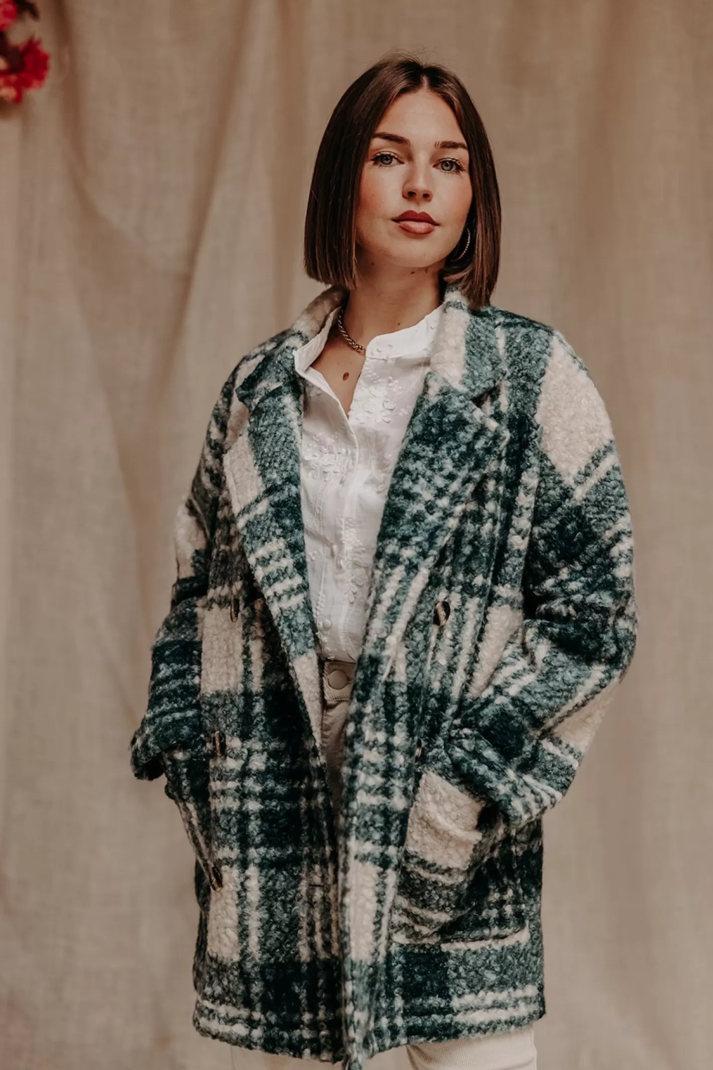 Outlet Caban MOSS Blazer, Veste, Manteau
