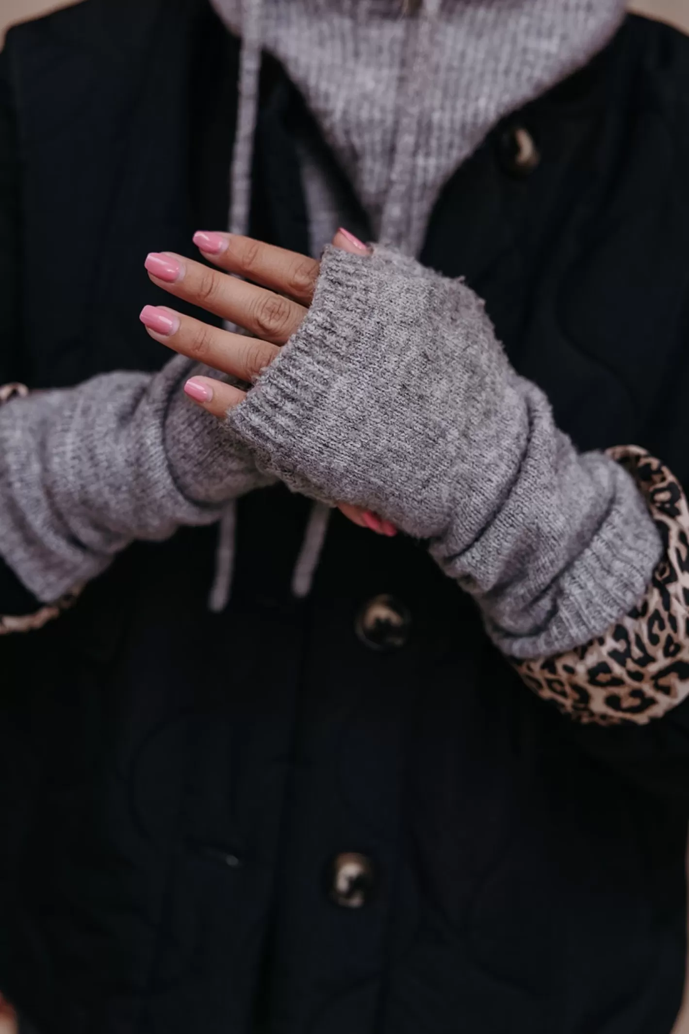 cagoule_et_mitaines_vanille_2.webp Clearance Cagoule et mitaines VANILLE Accessoires