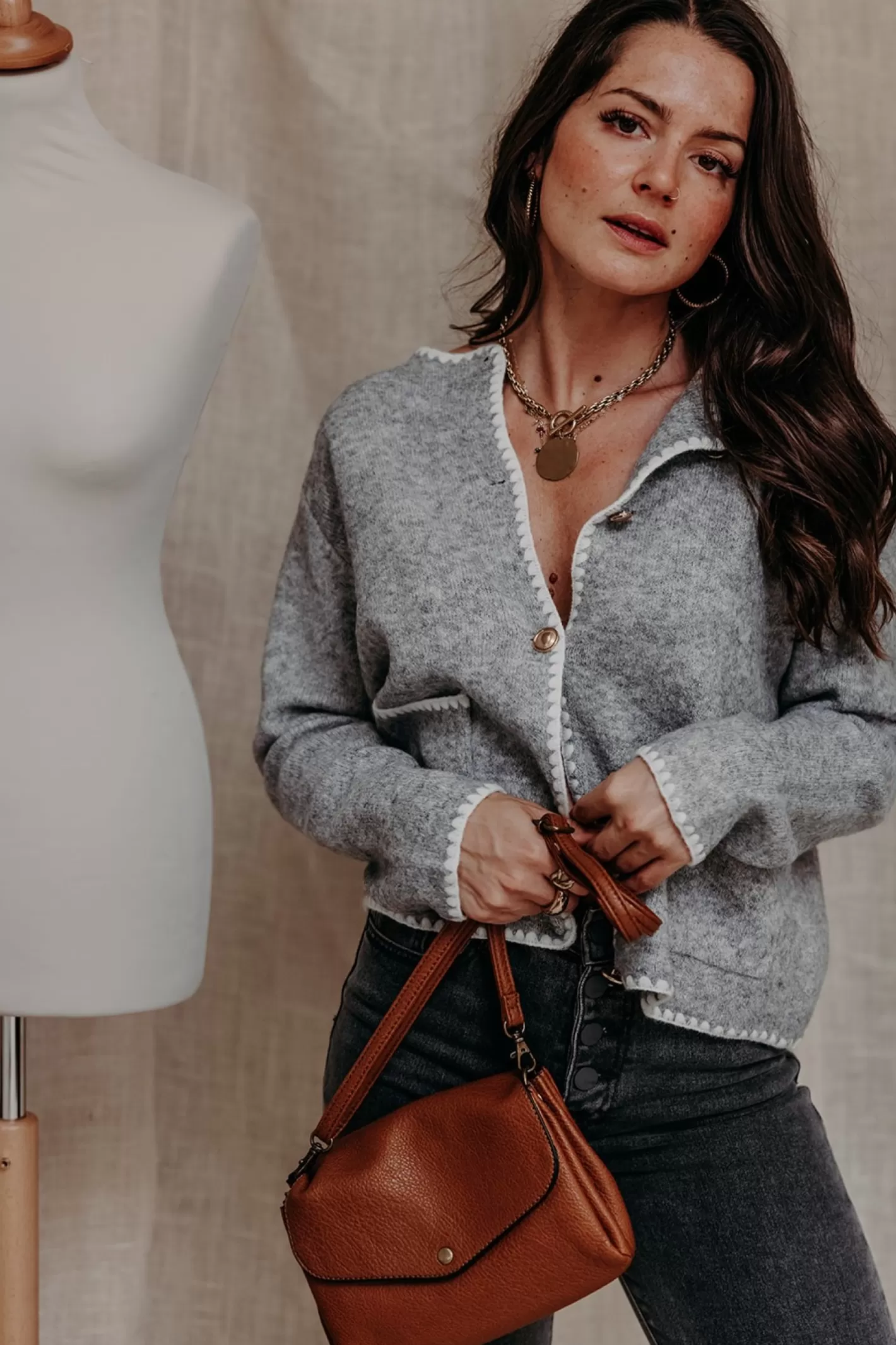 Online Gilet ALIX Pull, Gilet, Sweat
