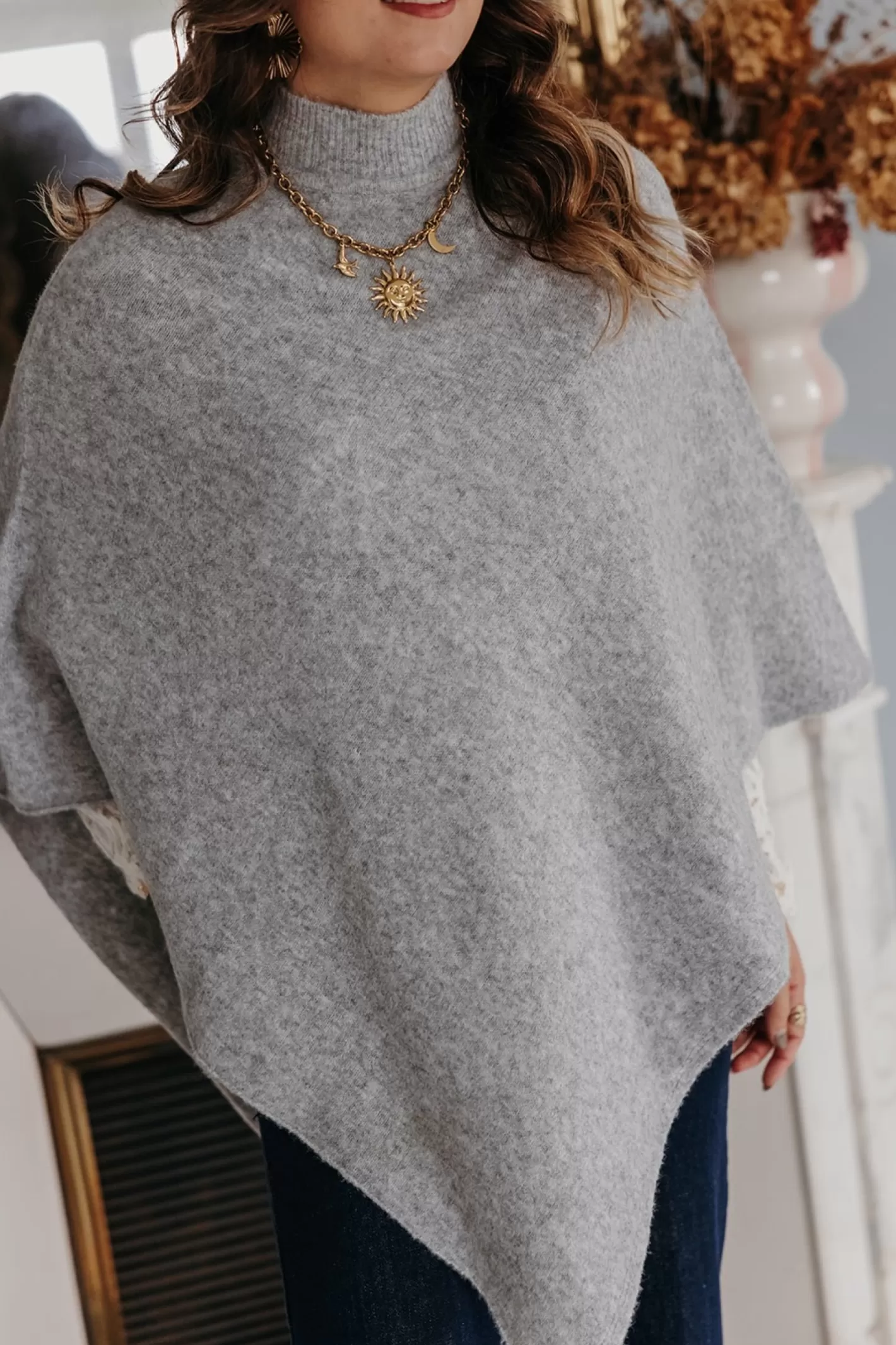 Sale Poncho FORTUNA Pull, Gilet, Sweat