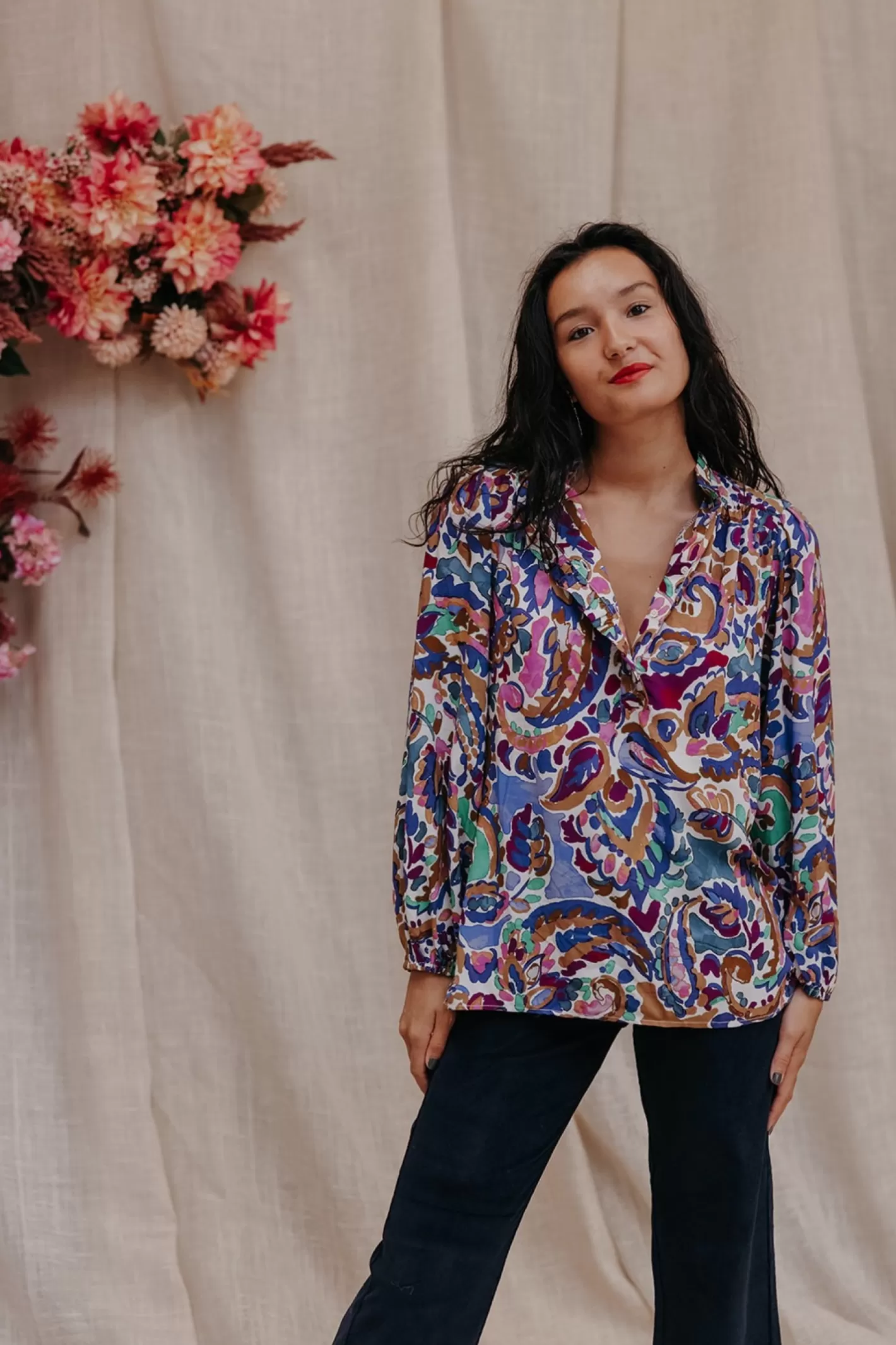top_prony_2.webp Sale Top PRONY Chemise, Blouse, Tunique